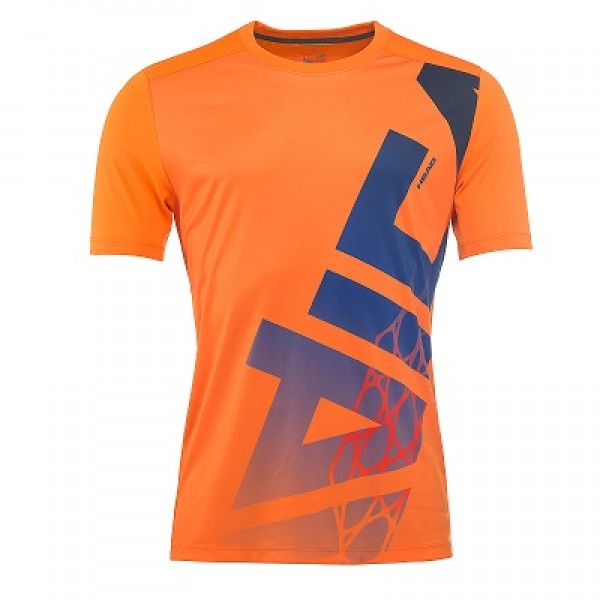 Футболка детская Head Vision Radical (Orange) для большого тенниса